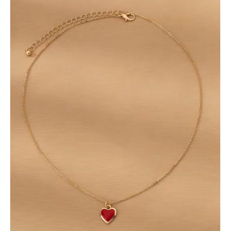 Collier avec coeur (Offert)
