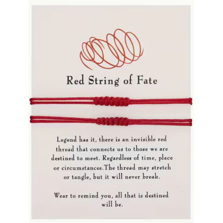 Bracelets Fil Rouge (Offert)